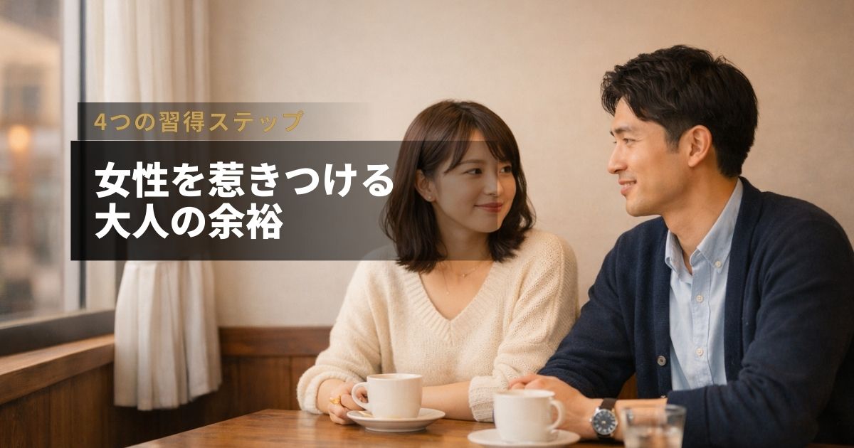 カフェのテーブルでコーヒーを前に向かい合って話す男女